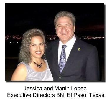 BNI El Paso - Jessica and Martin Lopez, Executive Director